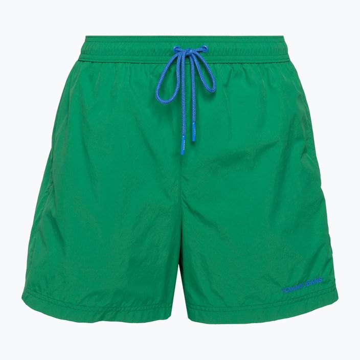 Pantaloncini da bagno con coulisse Tommy Jeans SF Medium da uomo, verde mantello