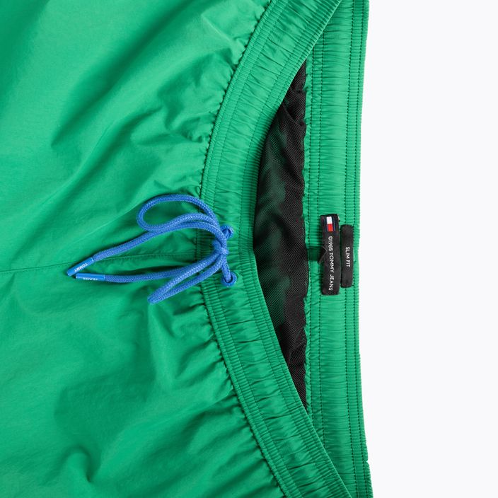 Pantaloncini da bagno con coulisse Tommy Jeans SF Medium da uomo, verde mantello 4