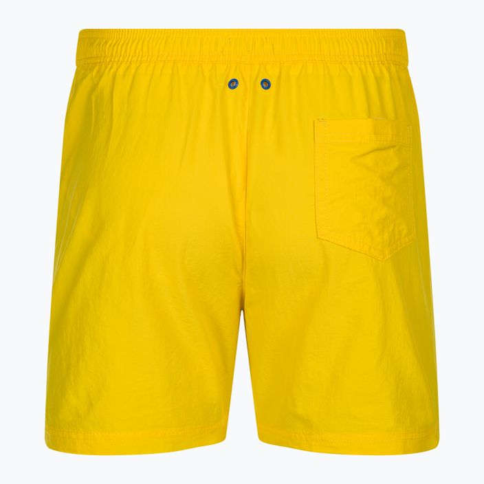 Pantaloncini da bagno Tommy Jeans SF Medium Drawstring Side Tape giallo vivo 2
