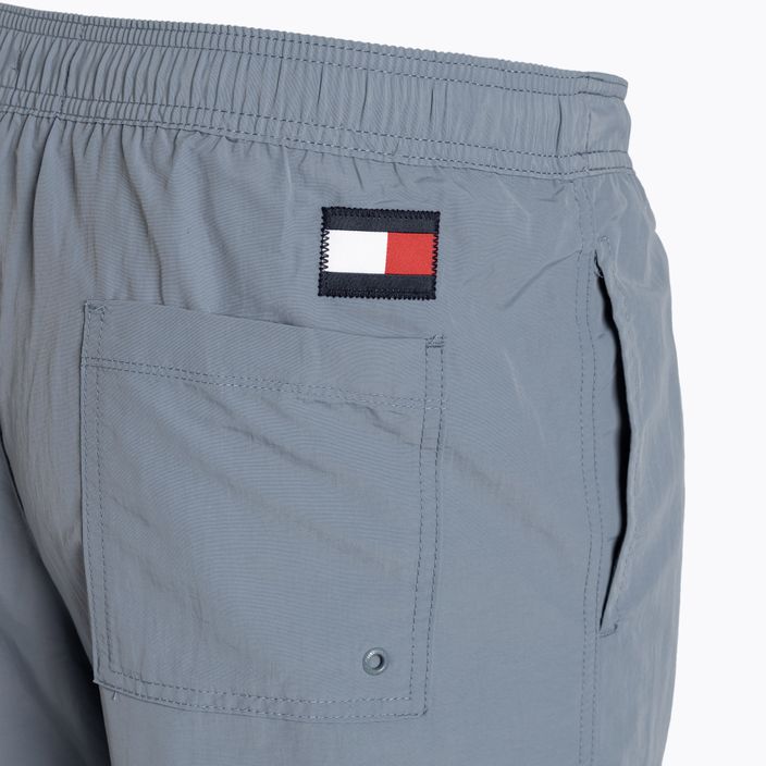 Tommy Hilfiger SF Medium Uomo Pantaloncini da bagno con coulisse blu corallo 4