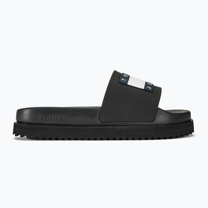 Tommy Jeans donna Elevated Flatform Slide nero 2