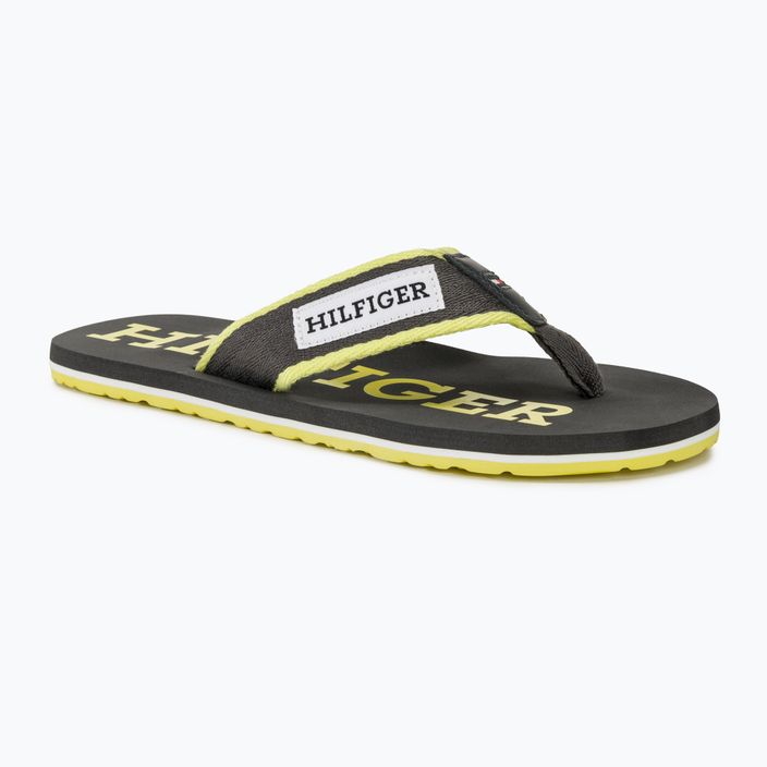 Tommy Hilfiger Patch Beach Sandal Uomo, infradito in frassino scuro