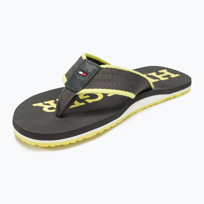 Tommy Hilfiger Patch Beach Sandal Uomo, infradito in frassino scuro 7