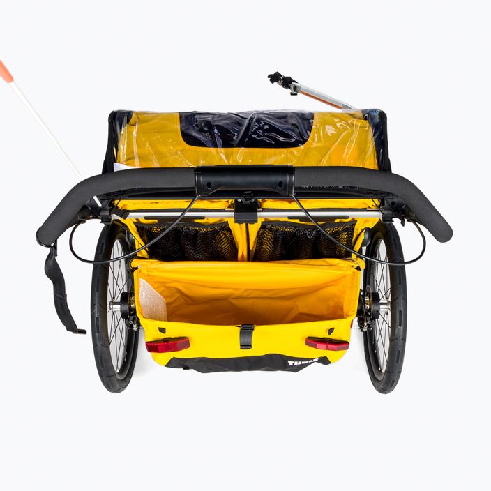 Thule Chariot Sport rimorchio per bici doppio giallo 10201024 4