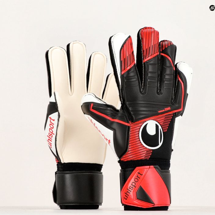 Uhlsport Powerline Supersoft guanti da portiere nero/rosso/bianco 4