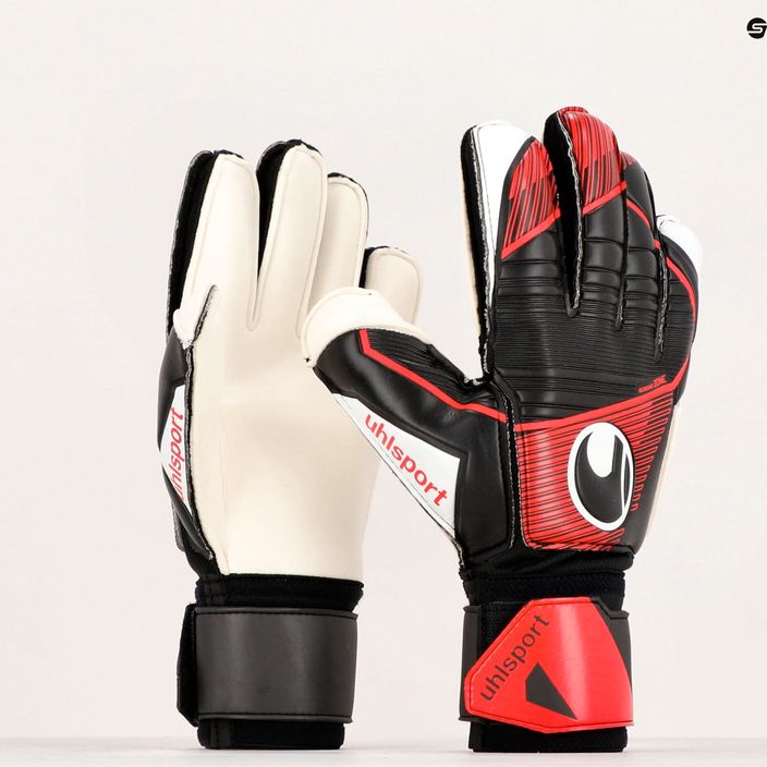 Uhlsport Powerline Soft Flex Frame guanti da portiere nero/rosso/bianco 4