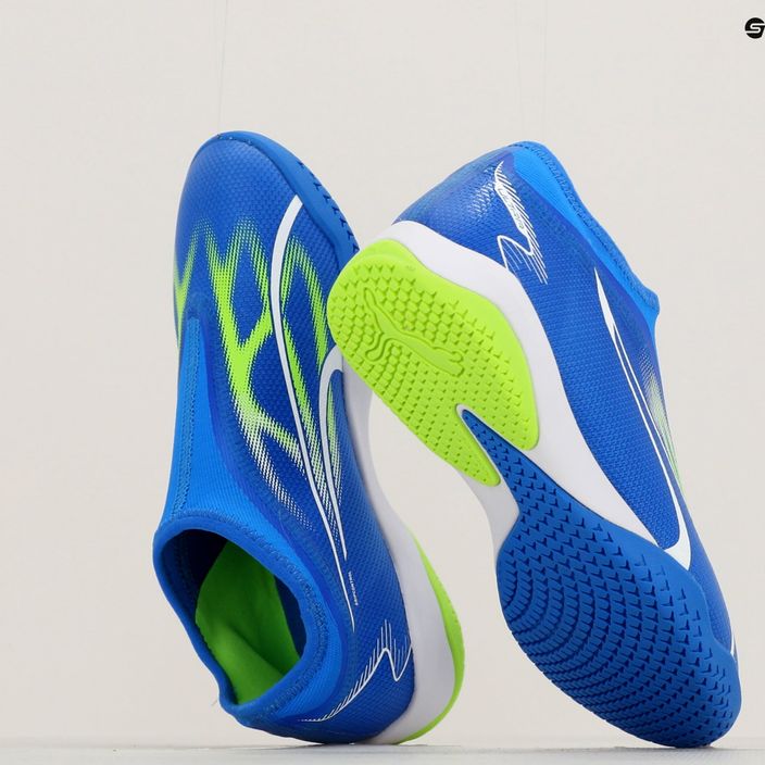 PUMA Ultra Match LL IT + Mid scarpe da calcio per bambini ultra blu/puma bianco/verde 8