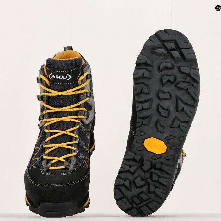 AKU Trekker Lite III GTX antracite/senape scarpe da trekking da uomo 9
