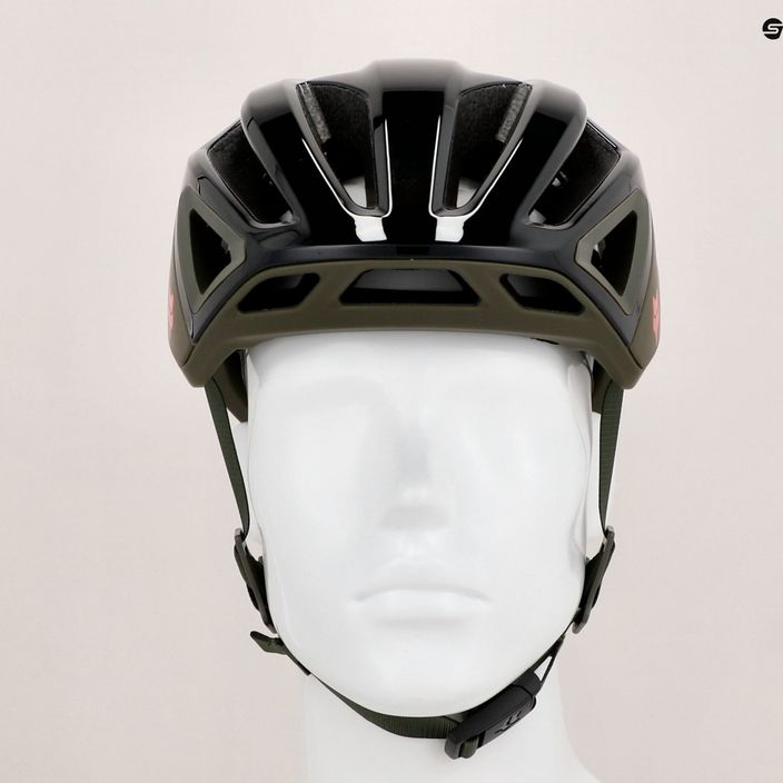 Fox Racing Crossframe Pro Ashr casco da bicicletta verde oliva 15