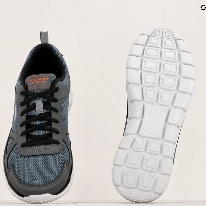 SKECHERS Track Scrolic scarpe da uomo carbone/nero 14