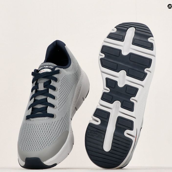 SKECHERS scarpe da uomo Arch Fit grigio/navy 14