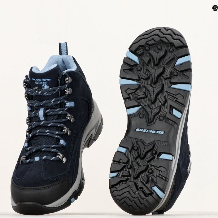 SKECHERS scarpe da donna Trego Alpine Trail blu/grigio 14