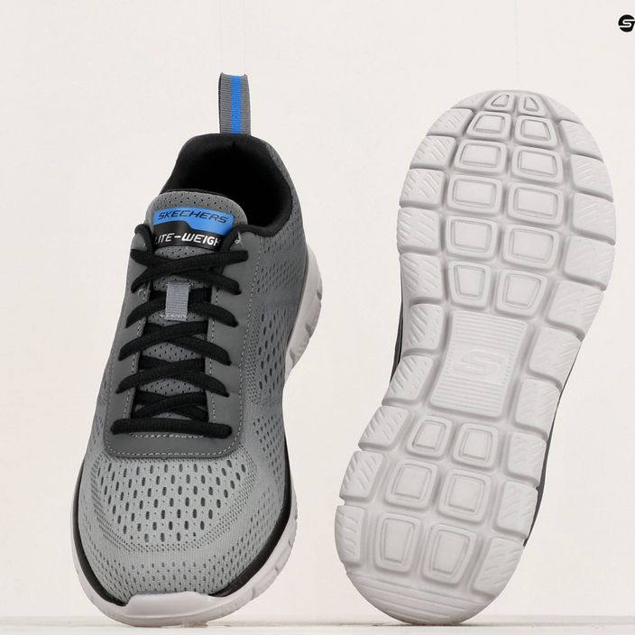 SKECHERS Track Ripkent scarpe da uomo carbone/grigio 8