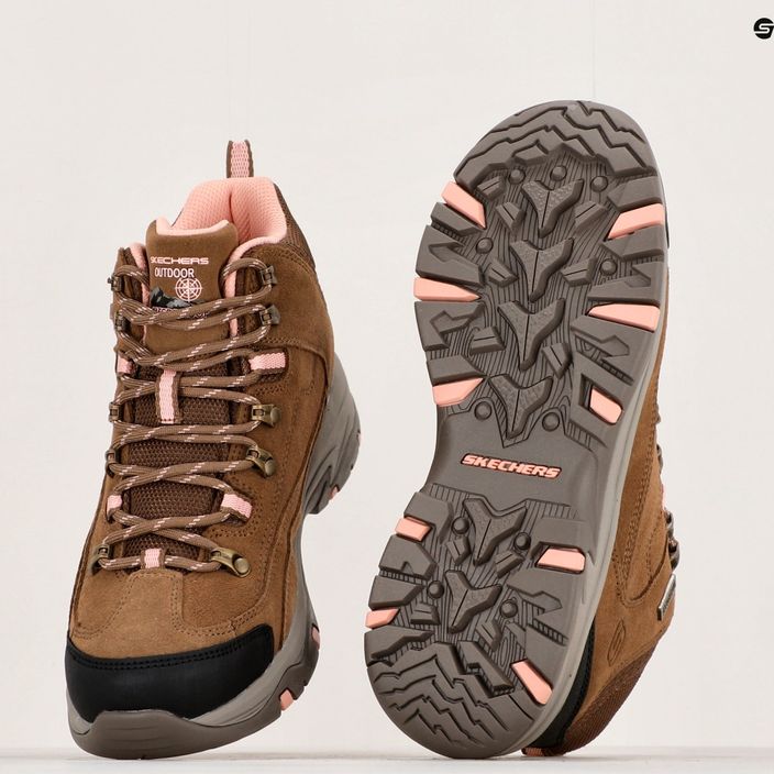 SKECHERS scarpe da donna Trego Alpine Trail marrone/naturale 14