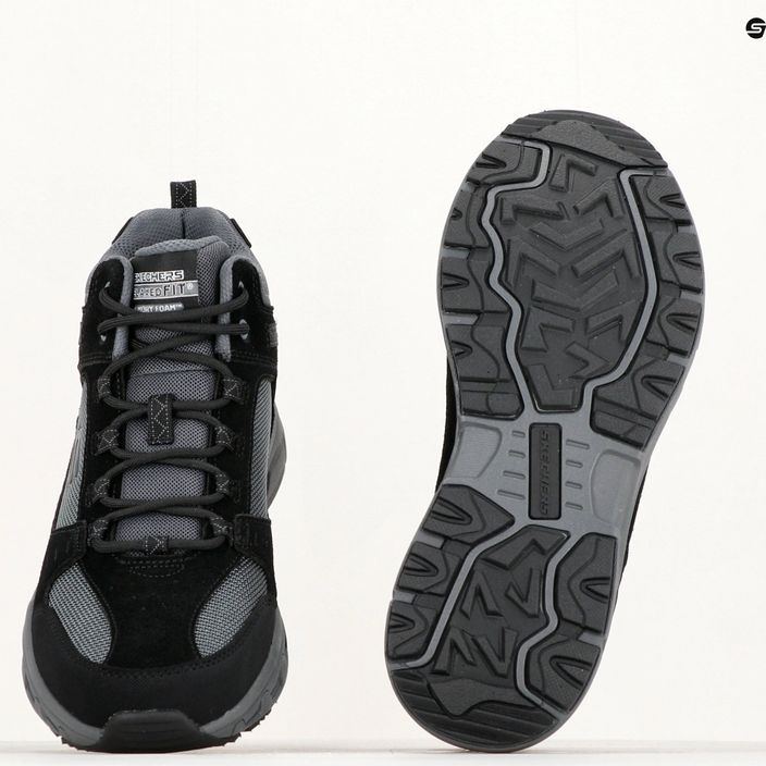 SKECHERS scarpe Oak Canyon Ironhide nero/carbone da uomo 14
