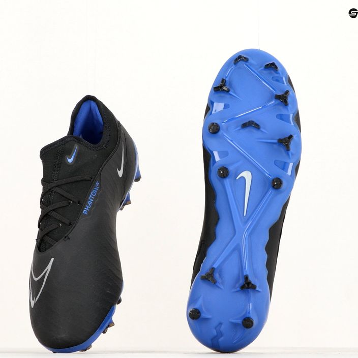 Nike Phantom GX Pro FG scarpe da calcio nero/cromo/iper royal 8