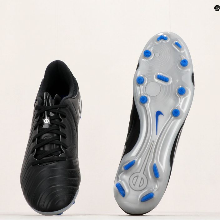 Nike Tiempo Legend 10 Academy MG scarpe da calcio nero / cromo / iper reale 8