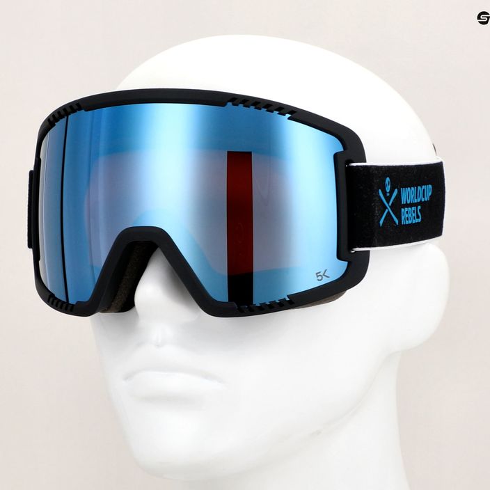 Occhiali da sci HEAD Contex Pro 5K blu/wcr 5