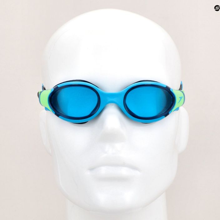 Occhialini da nuoto per bambini Speedo Biofuse 2.0 Junior blu/verde 6