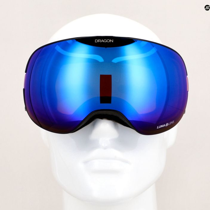 Occhiali da sci DRAGON X2 icon blue/lumalens blue ion/amber 11