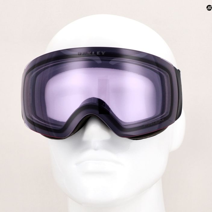 Occhiali da sci Oakley Flight Deck M nero opaco/prizmachiave trasparente 7