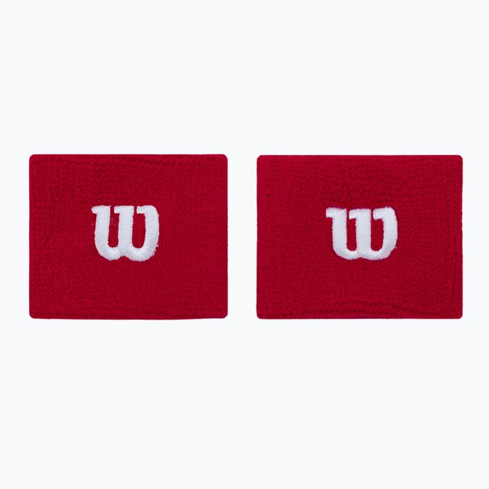 Wilson fasce da polso 2 pezzi rosso WR5602 2