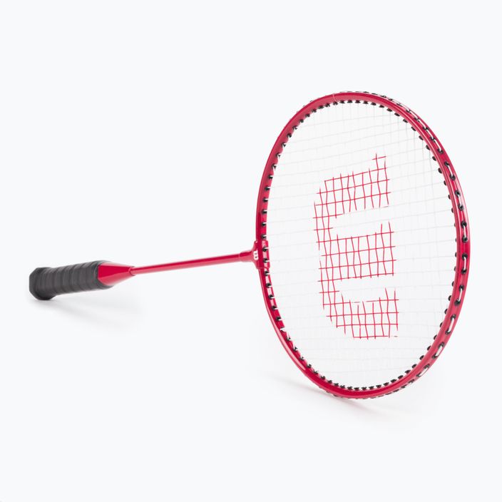 Wilson Tour Set di racchette da badminton 4 pezzi rosso WRT844400 3