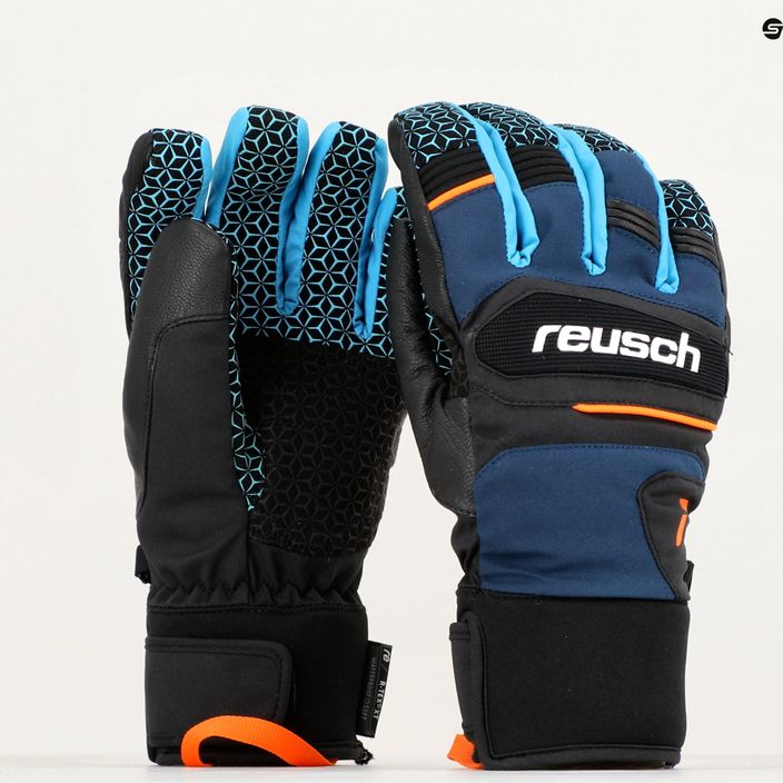 Guanto da sci Reusch Storm R-TEX XT dress blu/arancione popsicle 9