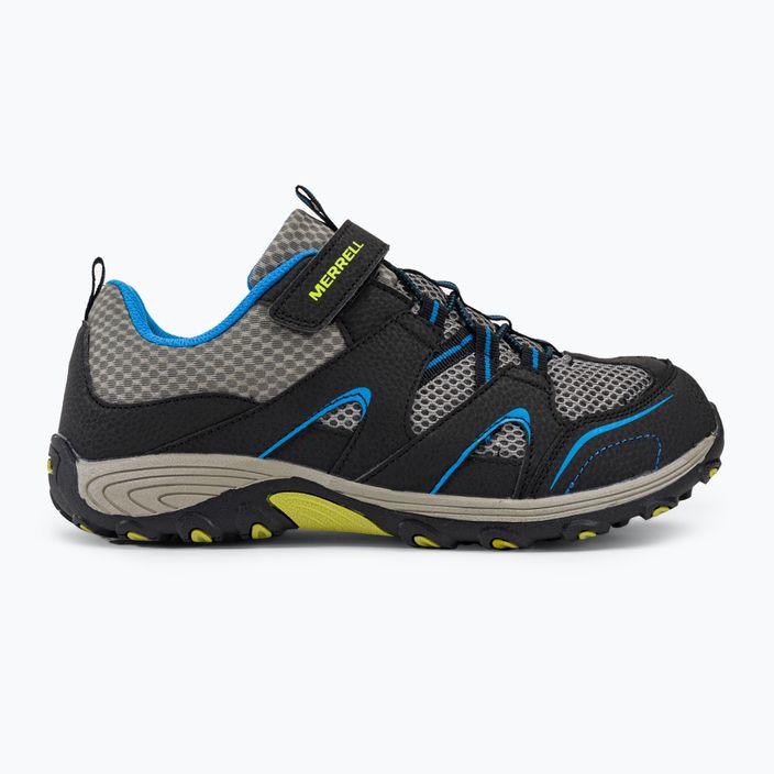 Merrell Trail Chaser, scarpe da trekking per bambini, nero/blu 2