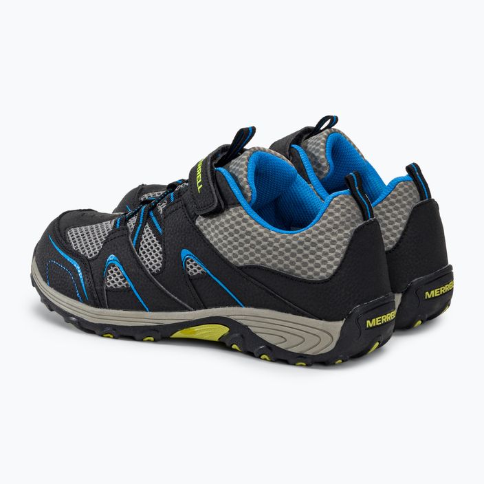 Merrell Trail Chaser, scarpe da trekking per bambini, nero/blu 3