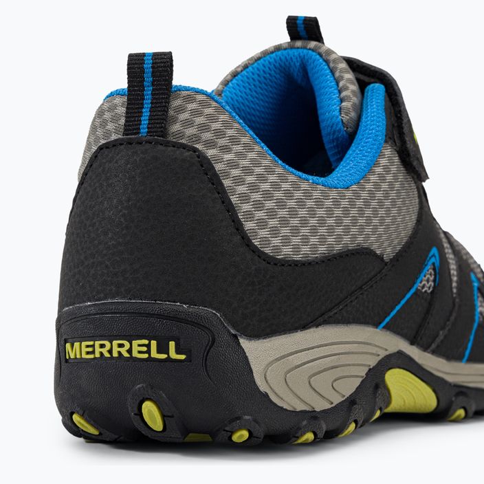 Merrell Trail Chaser, scarpe da trekking per bambini, nero/blu 9