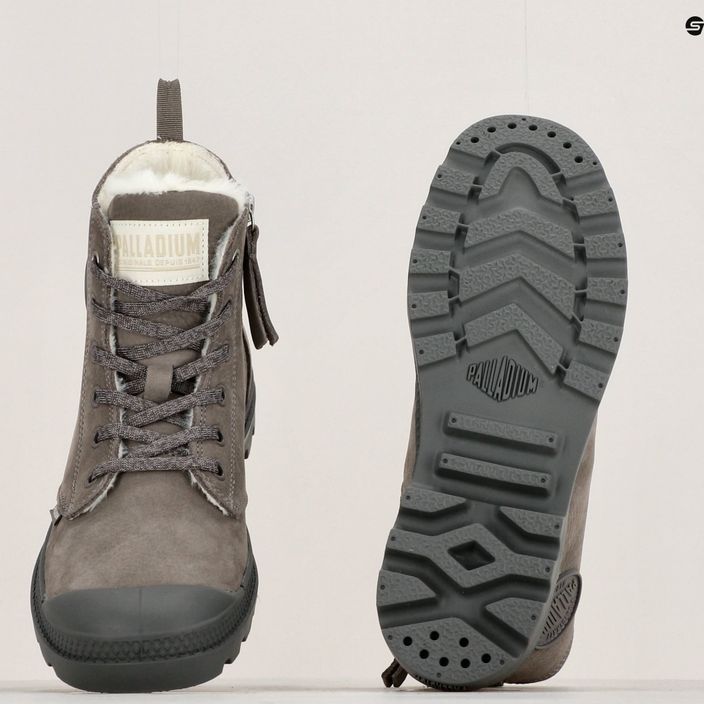 Palladium scarpe da donna Pampa HI ZIP WL cloudburst/grigio carbone 15