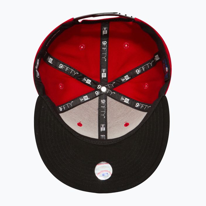 Cappello New Era Colour Block 9Fifty New York Yankees rosso 3