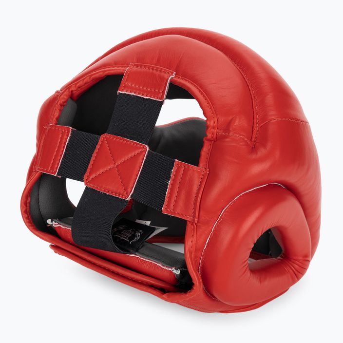 Casco da boxe Top King a copertura totale rosso 6