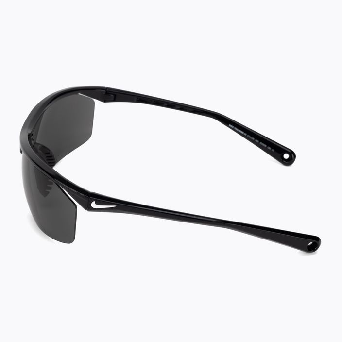 Occhiali da sole Nike Tailwind 12 nero/bianco/lente grigia 4
