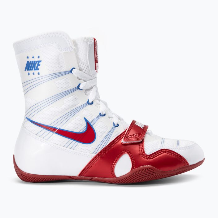 Scarpe da boxe Nike Hyperko MP bianco/varsity red 2
