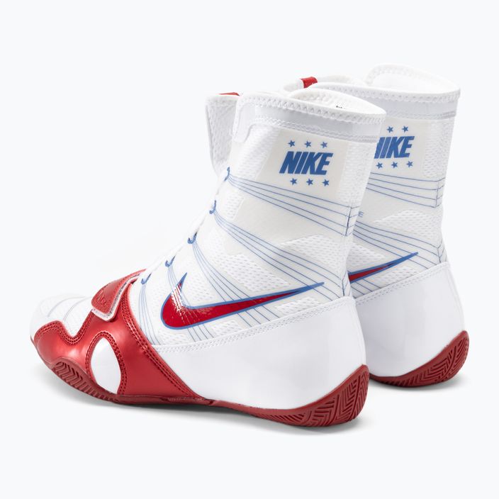 Scarpe da boxe Nike Hyperko MP bianco/varsity red 3