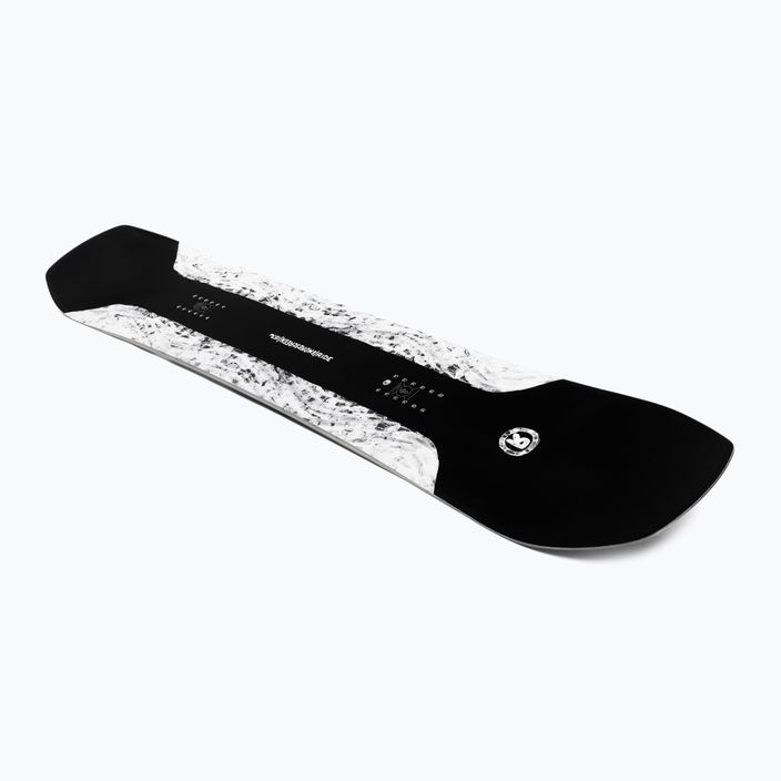Snowboard RIDE Smokescreen nero/bianco 2
