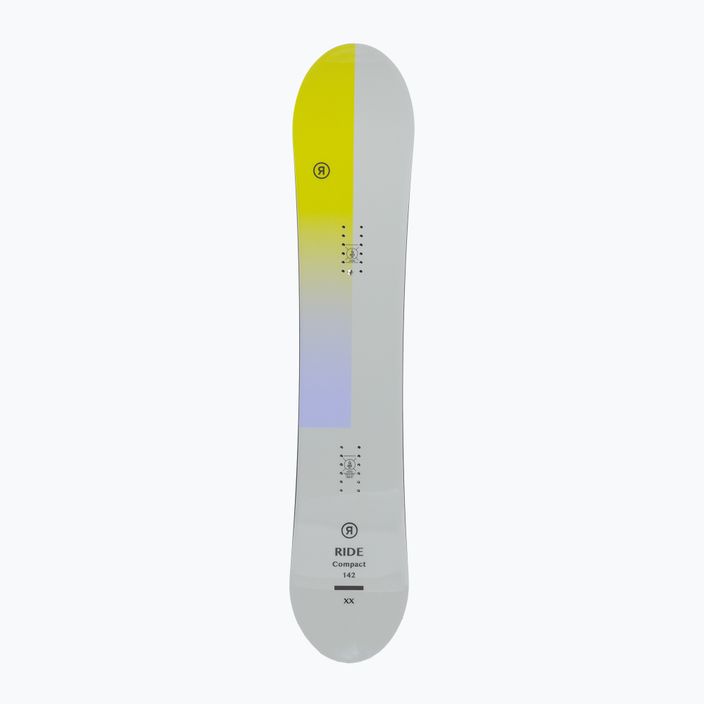 Snowboard donna RIDE Compact grigio/giallo 3