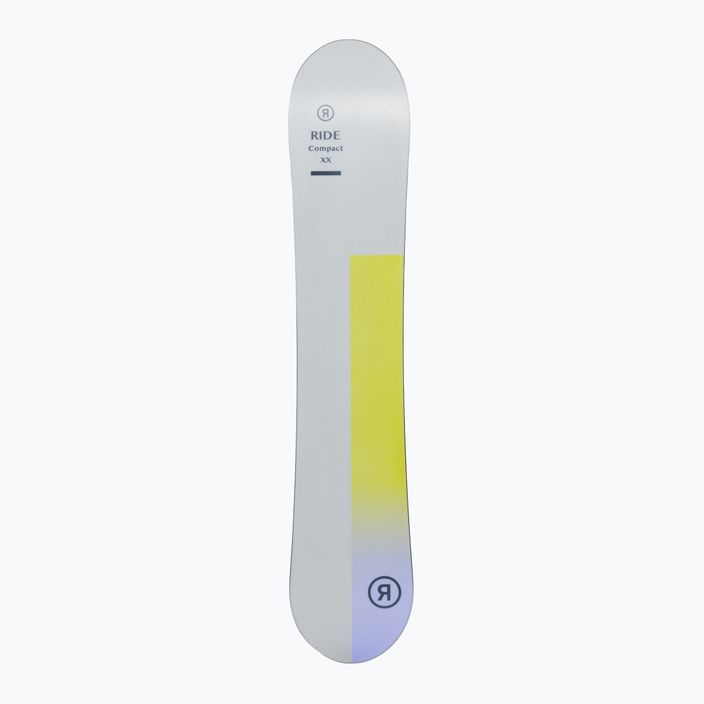 Snowboard donna RIDE Compact grigio/giallo 4