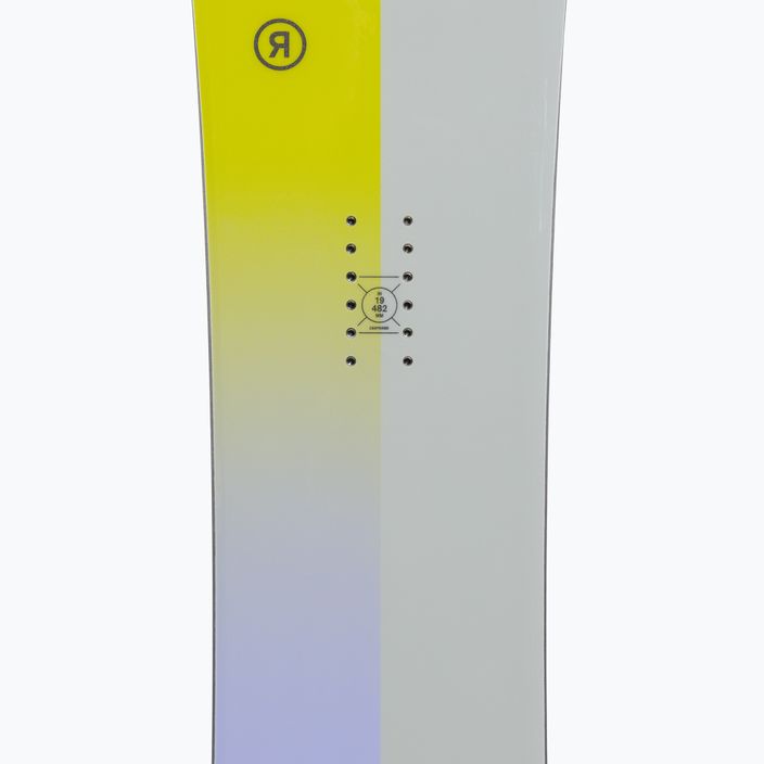 Snowboard donna RIDE Compact grigio/giallo 6