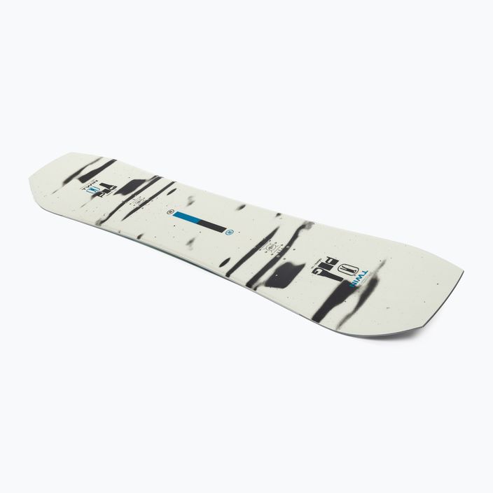 Snowboard RIDE Twinpig bianco/verde/nero 2
