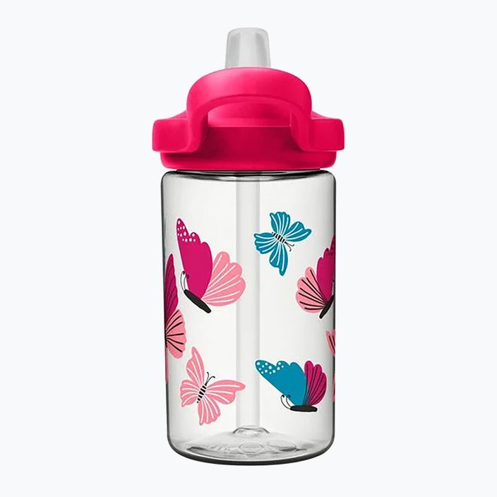 CamelBak Eddy+ 400 ml, bottiglia da viaggio per bambini con farfalle a colori 4