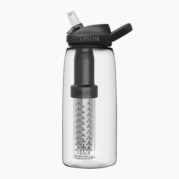 CamelBak Eddy+ bottiglia da viaggio con filtro LifeStraw 1000 ml trasparente
