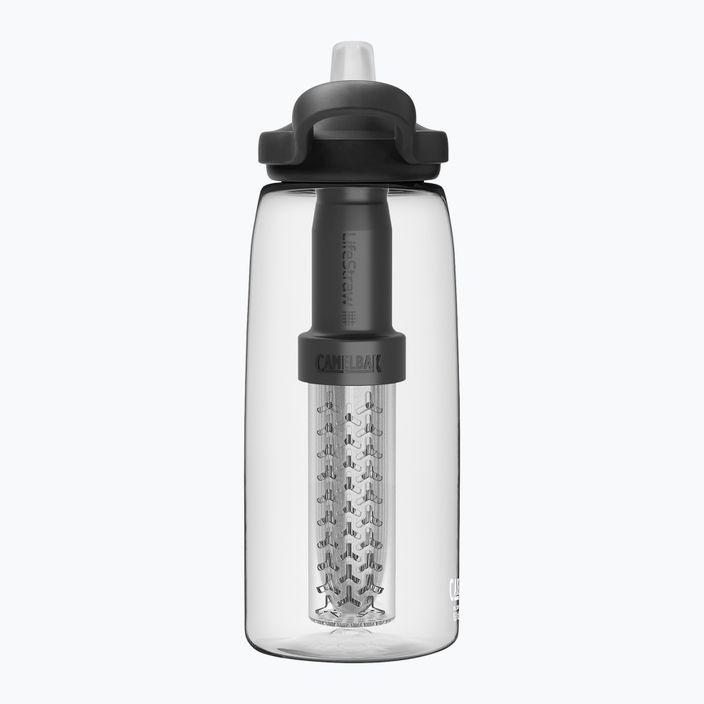 CamelBak Eddy+ bottiglia da viaggio con filtro LifeStraw 1000 ml trasparente 4