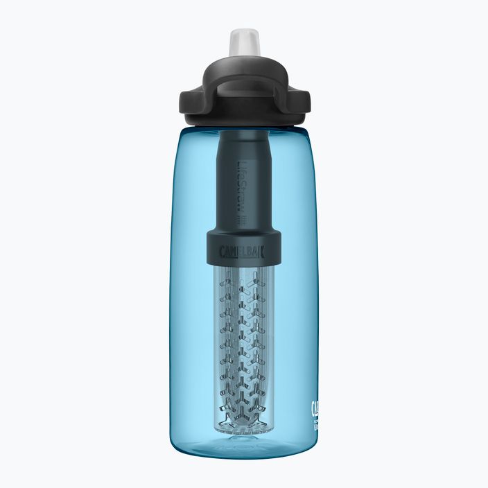 CamelBak Eddy+ bottiglia da viaggio con filtro LifeStraw 1000 ml blu scuro 8