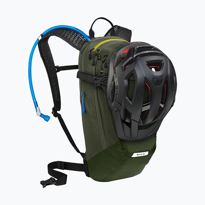 CamelBak M.U.L.E. Zaino da bicicletta da 12 l con serbatoio da 3 l oliva polverosa 8