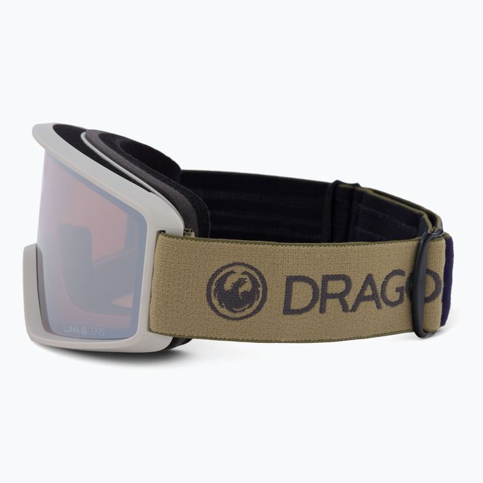DRAGON DXT OTG occhiali da sci block biege/lumalens silver ion 4