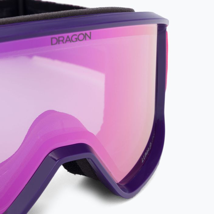 Occhiali da sci DRAGON DXT OTG fade lite/lumalens pink ion 5