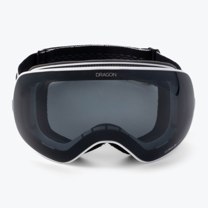 DRAGON X2S occhiali da sci invernali lepre/lumalens dark smoke/lumalens rose 40455-109 3